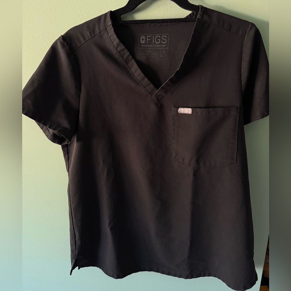 Figs Black Women’s Catarina Scrub Top